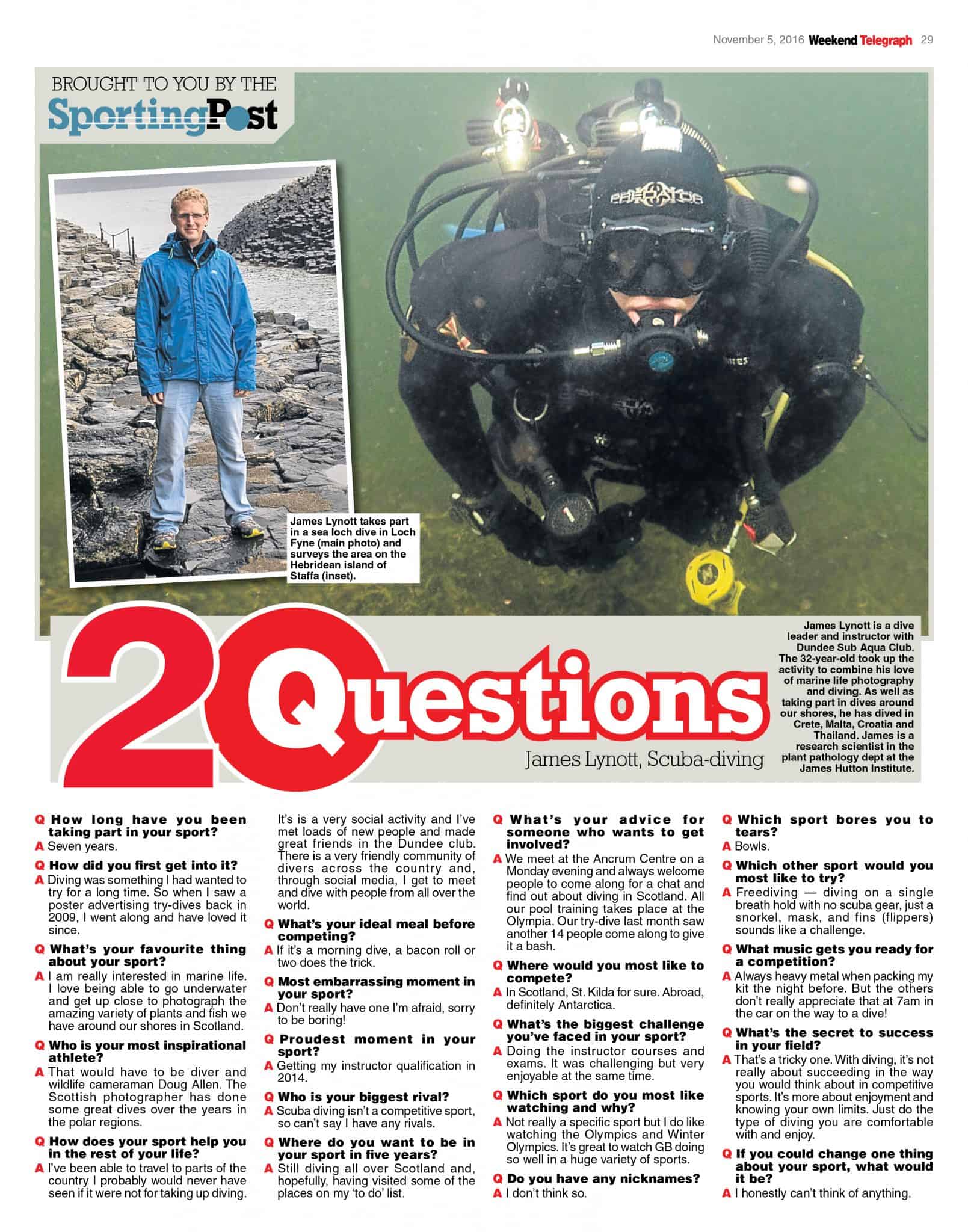 Weekend Tele 20 Questions: James lynott Weekend Tele 20 Questions: James lynott